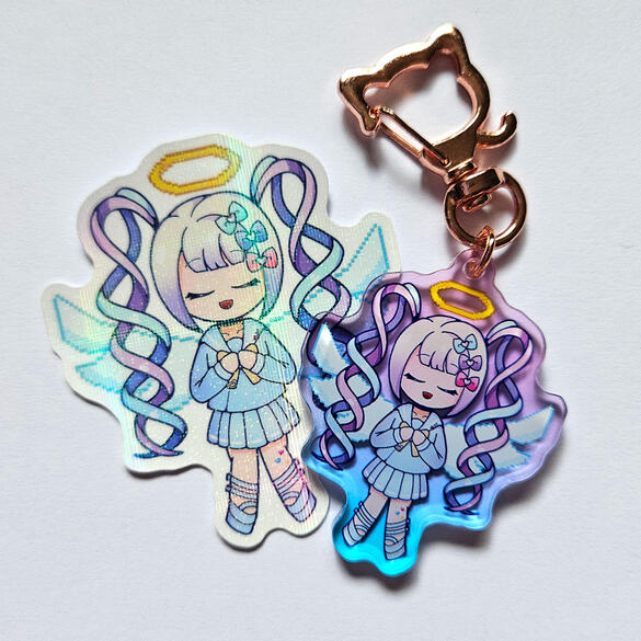 Needy Girl Overdose - Kangel Keychain/Sticker